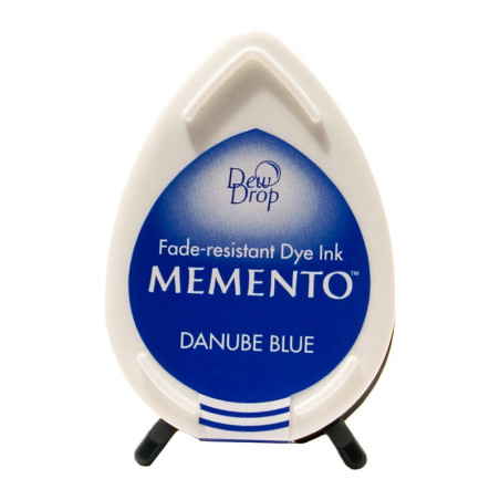 Tsukineko Memento Dewdrop Ink Pad - Danube Blue