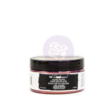 Prima Finnabair Icing Paste 120ml - Red Amber