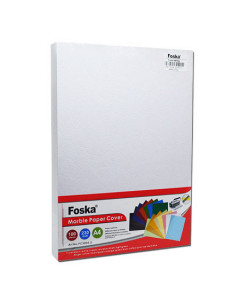 Foska Marble A4 Paper Cover...