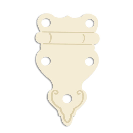 Scrap Collections Chipboard - Lock 5