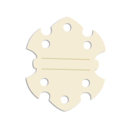 Scrap Collections Chipboard - Lock 12