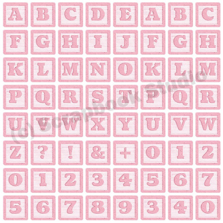 Scrapbook Studio Just Because Precious Girl Paper 009