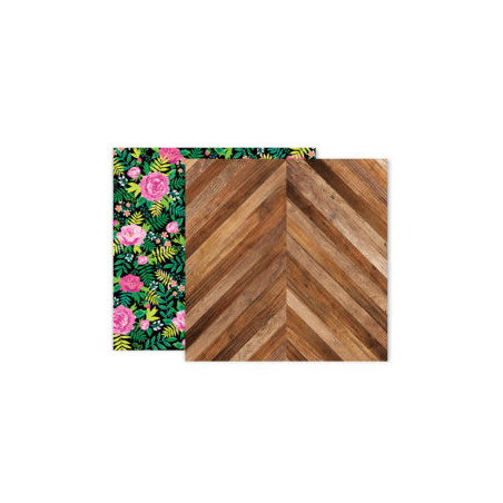 American Craft Pink Paislee 5th & Monaco Paper 09