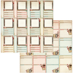 BoBunny Family Heirlooms 12 x 12 Scrapbook Paper - Ancestors
