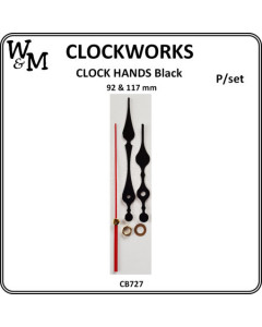 W&M Clock Hands 92 x 117 mm