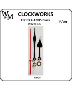W&M Clock Hands 69 x 98 mm