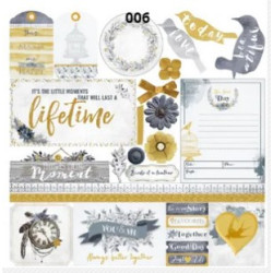 Scrap Collections Lifetime 12 X 12 Scrapbook Paper 006