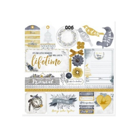 Scrap Collections Lifetime 12 X 12 Scrapbook Paper 006